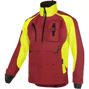 Bunda SIP PROTECTION 1SJV EIFEL Hi-Vis žlutá/červená 2XL