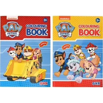 omalovánky Omalovánky 2 druhy Tlapková Patrola