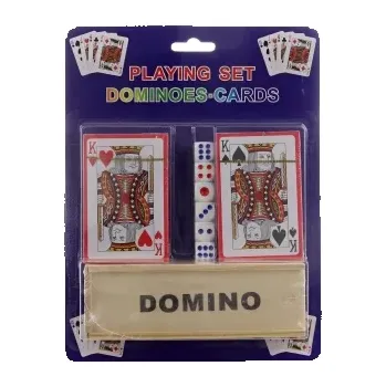 Poker Hrací karty + domino