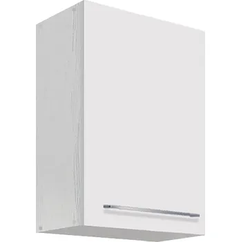 Kuchyňská skříňka CREATIVA se | horní skříňka CRE-32G s policemi | 45 cm | VÝBĚR KORPUSU | bílá lesk