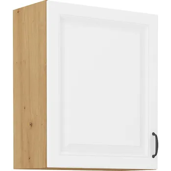 STILO ab | horní skříňka 60G-72 1F s 2 policemi | 60 cm | artisan/bílá | UNI dvířka
