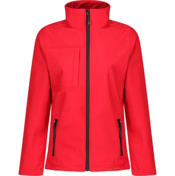 pracovní bunda Regatta Professional Bunda Octagon II TRA 689, softshellová, dámská COT36A689t692g-classic red 2XL Červená/černá