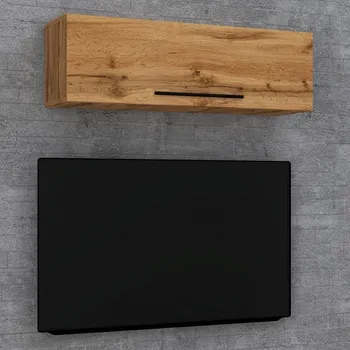 Koupelnový nábytek Vcm Závěsná skříňka Arila L, dub medový