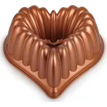 Forma na bábovku KITCHISIMO srdce/měděná