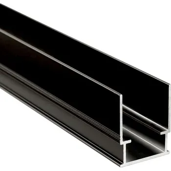 LED páska LIGHT IMPRESSIONS Deko-Light Combo montážní profil do betonu 3 m, černá - LIGHT IMPRESSIONS IMPR 970802