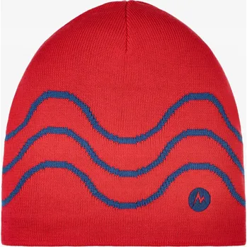 Čepice Čepice zimní Marmot 50th Anniversary Beanie - červená/modrá