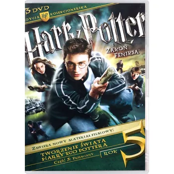 HARRY POTTER I ZAKON FENIKSA EDYCJA KOLEKCJONERSKA 3 DVD DVD disk