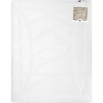 přikrývka Přikrývka 200x200cm celoroční AMZ KAŠMÍR ZLATÁ Bílá +