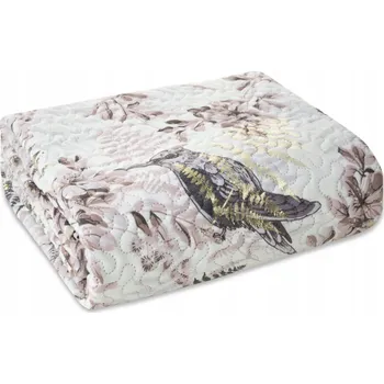 Prostěradlo Přehoz na postel Eurofirany velur 200 cm x 220 cm vícebarevný