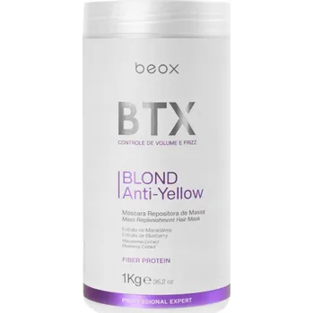 Vlasová regenerace BE.TOX Beox Kúra BTX No Yellow pro narovnání a vyhlazení vlasů z Brazílie 1 kg