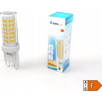 Žárovka LED ŽÁROVKA G9 4,2W STUDENÁ BÍLÁ 450LM 230V KERAMICKÁ