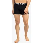 Termoaktivní boxerky Mons Royale Hold 'em Shorty Boxer - black S
