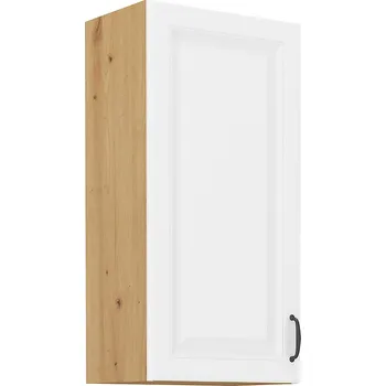 STILO ab | horní skříňka 40G-90 1F se 3 policemi | 40 cm | artisan/bílá | UNI dvířka