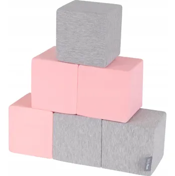 ostatní stavebnice Velké Měkké Pěnová stavebnice PRO DĚTI, Barevné, 6 kusů