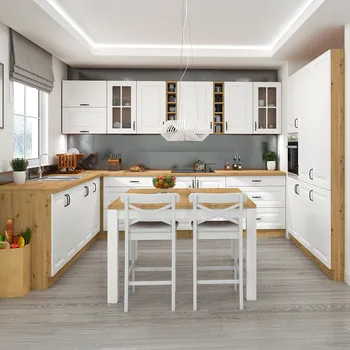 Kuchyňská linka Kuchyňská linka STILO ab | 265x300 + 180 cm | PREMIUM BOX | artisan/bílá