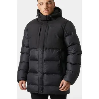 Pánské oblečení Zimní bunda Helly Hansen Active Puffy Long Jacket Black - M