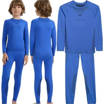 Chlapecká bezešvá souprava spodního prádla (TOP+Bottom) 4F 4FJWAW25USEAM248-36S 152/158