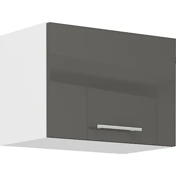 Kuchyňská skříňka LARA gr | horní skříňka 50GU-36 1F výklopná | 50 cm | šedá lesk