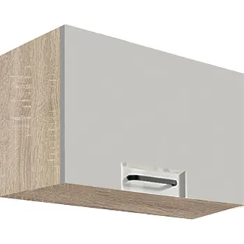 Kuchyňská skříňka FAVORIT s | horní skříňka FL-35G výklopná | 50 cm | šedá lesk | VÝBĚR KORPUSU a KOVÁNÍ