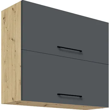 INFINITY s | horní skříňka 48G výklopná | 80 cm | artisan/šedá mat