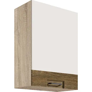 Kuchyňská skříňka FAVORIT r | horní skříňka FR-32G policová | 45 cm | ribbeck/bílá lesk | VÝBĚR KORPUSU