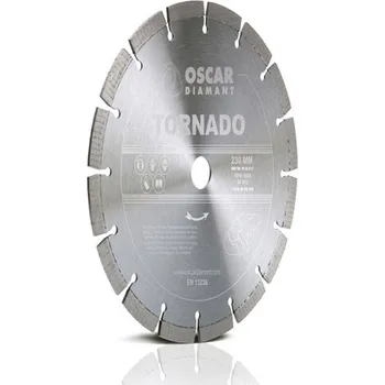 Řezný kotouč 230 x 22,2 x 12 mm Tornádo Platinum Profesional 100.1221