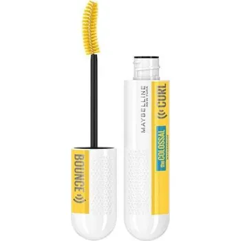 Podkladová báze na oční stíny Voděodolná řasenka Colossal Curl Bounce (Waterproof Mascara) Maybelline / Odstín: Black - 10 ml