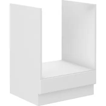 STILO bb | dolní skříňka 60D GAZ na vestavnou troubu | 60 cm | bílá/bílá mat