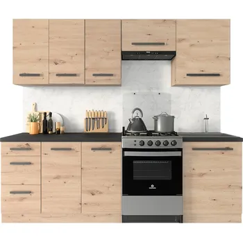 Kuchyňská linka Kuchyňská linka LANGEN au | 240 cm | S ÚCHYTY | artisan