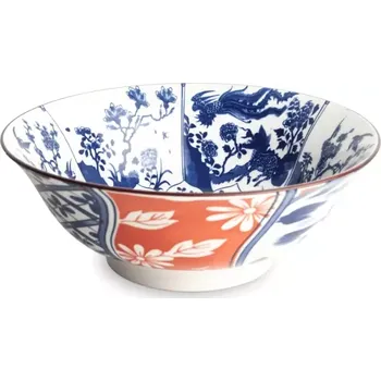 Sada nádobí Made in Japan Asijská porcelánová miska Botanica - Flower 20 cm