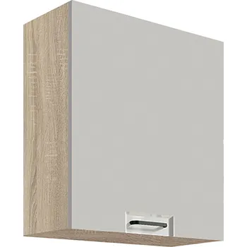 FAVORIT s | horní skříňka FL-34G policová | 60 cm | šedá lesk | VÝBĚR KORPUSU