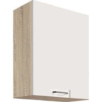 Kuchyňská skříňka FAVORIT w | horní skříňka FW-33G policová | 50 cm | bílá lesk | VÝBĚR KORPUSU