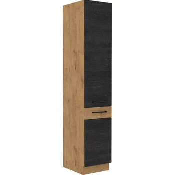 VIGO d | vysoká skříňka 40DK-210 2F potravinová | 40 cm | lancelot/dark wood | UNI dvířka
