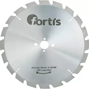 Pilový kotouč Kotouč pilový 315x3,2x30mm Z20 FF HW Fortis