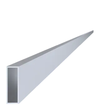 Zábradlí Poškodený Al jokel 60 x 20 x 2 x 6000 mm, bez povrchovej úpravy