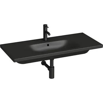 Umyvadlo Jika Mio-N Umyvadlo 100x45 cm, otvor pro baterii, přepad, černá mat