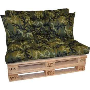 Podsedák Polstry na paletový nábytek - látka maskáč