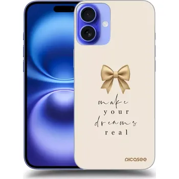 Pouzdro na mobilní telefon Picasee silikonový průhledný obal pro Apple iPhone 16 Plus - Golden Dream