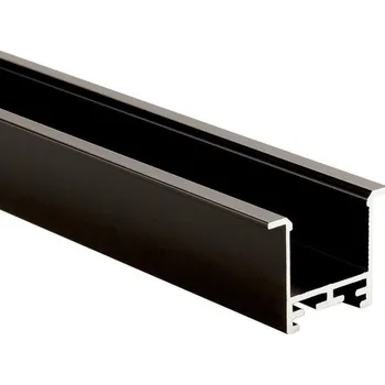 LED páska LIGHT IMPRESSIONS Deko-Light Combo Klick profil s křídly 35 F černá, 3m - LIGHT IMPRESSIONS IMPR 970865