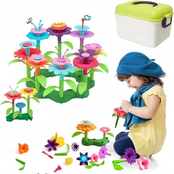 ostatní stavebnice Stavebnice Květinová zahrada Sada Skládačka Květinová kompozice