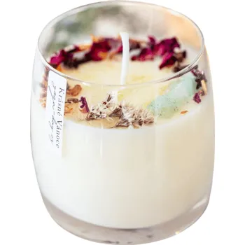 Svíčka Yoga Day Vánoční sojová svíčka s vůní koření