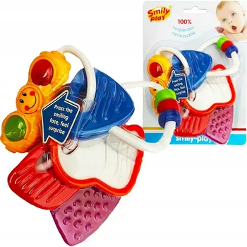 Kousátko Chrastítko Klíčky Smily Play Zvuk