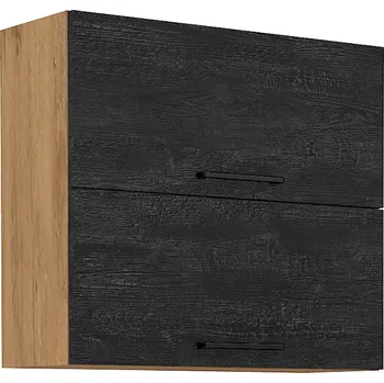 Kuchyňská skříňka VIGO d | horní skříňka 80GU-72 2F výklopná | 80 cm | lancelot/dark wood