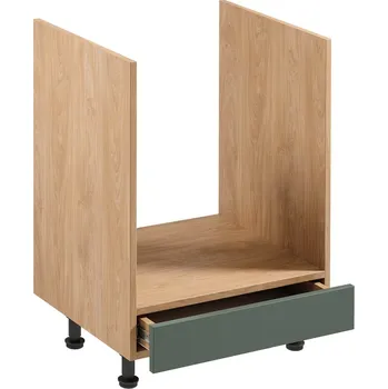 Kuchyňská skříňka SORENTO pg | dolní skříňka D60ZK pro vestavnou troubu | 60 cm | puccini/zelená