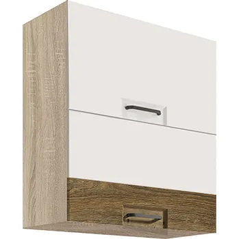 FAVORIT r | horní skříňka FR-47G výklopná | 60 cm | ribbeck/bílá lesk | VÝBĚR KORPUSU a KOVÁNÍ