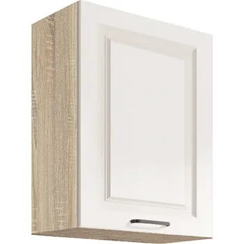 Kuchyňská skříňka SMART b | horní skříňka SM-33G | 50 cm | VÝBĚR KORPUSU | UNI dvířka | bílá mat