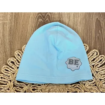 Mamatti Bavlněná čepička Mamatti, Dino park - modrá Velikost: 92/98 (18-36m)