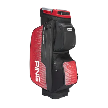 Golfový bag Ping Pioneer Monsoon Cart Bag, Black/Red