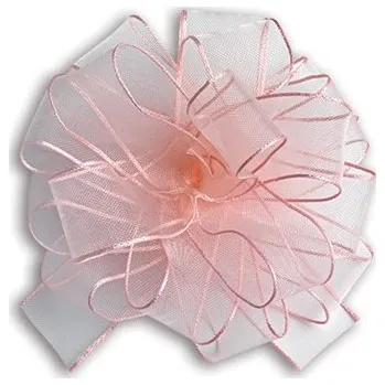 Stuha Stahovací stuha VELETTA - růžová - 13 cm - 15 ks - 456-21456-05