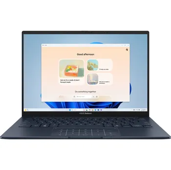 Notebook ASUS Zenbook 14 OLED/UX3405CA-OLED644W/U7-255H/14"/WUXGA/T/32GB/1TB/Intel int/W11H/Blue/2R